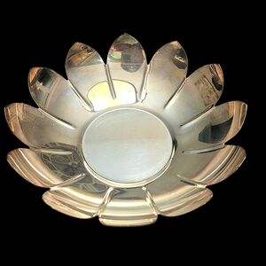 Vintage Reed and Barton silver lotus